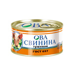 Свинина тушеная «ОВА» ГОСТ